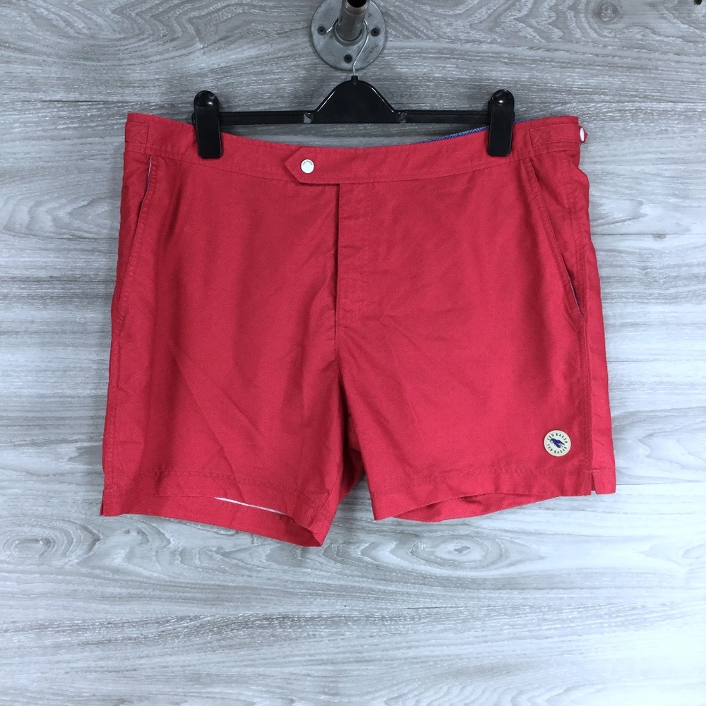 Ted Baker London Tonal Geometric Pattern Trunks